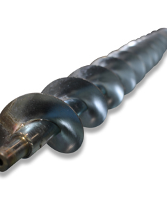 Auger cpl.dia 85x2213NAT 2100 MB-idler-auger